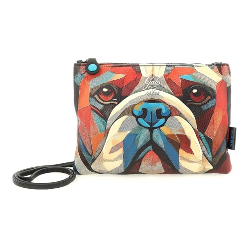 gabs-beyonce-m-pochette-tracolla-donna-in-pelle-bulldog-rosso image 6