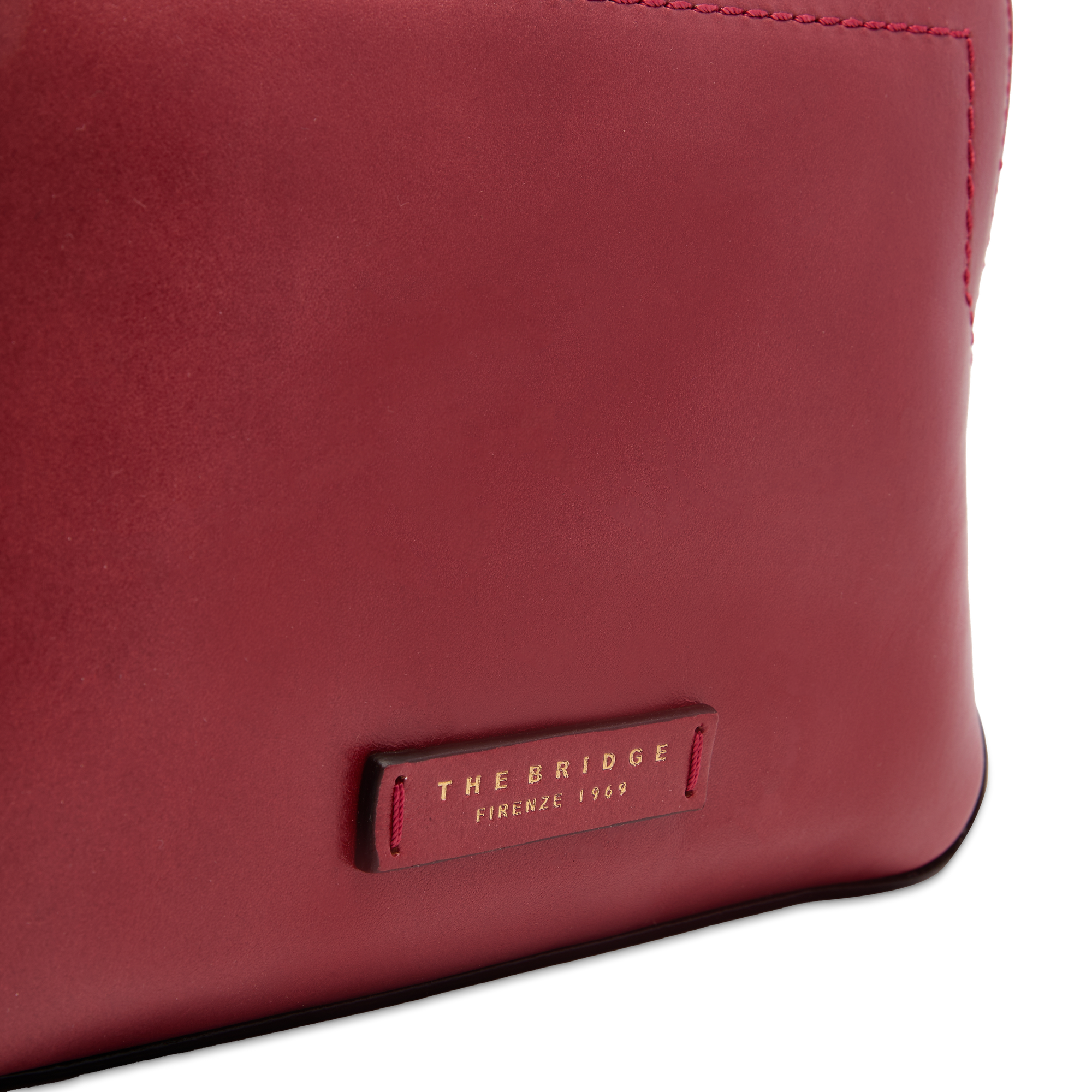 the-bridge-larissa-camera-case-borsa-tracolla-pelle-mattone-con-zip image 5