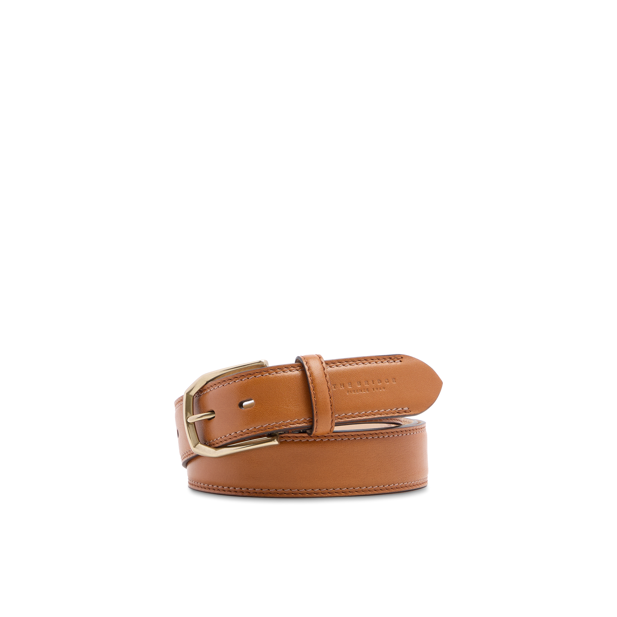 the-bridge-brunelleschi-cintura-in-pelle-uomo-cognac-oro image 2
