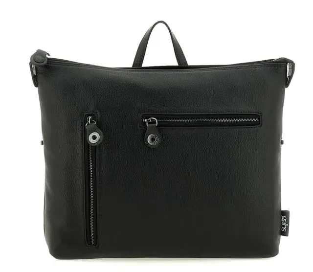 gabs-g12-work-mate-m-zaino-in-pelle-nero image 1