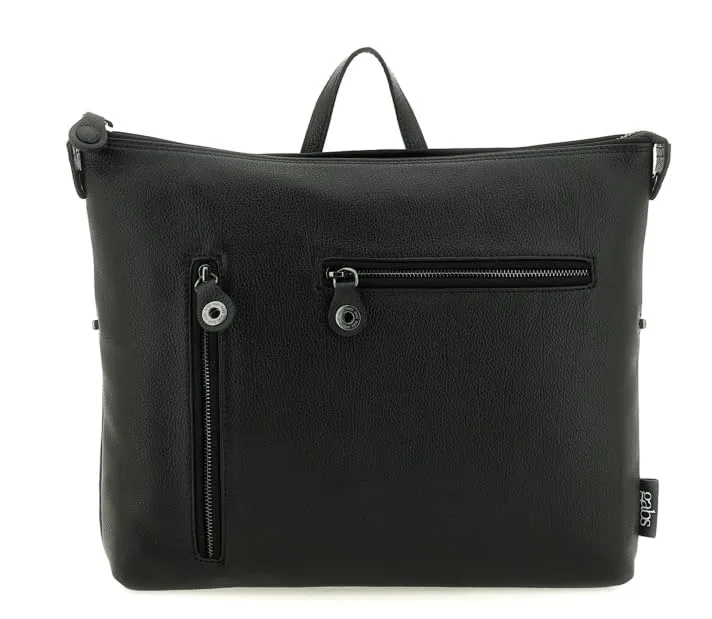 gabs-g12-work-mate-m-zaino-in-pelle-nero image 1