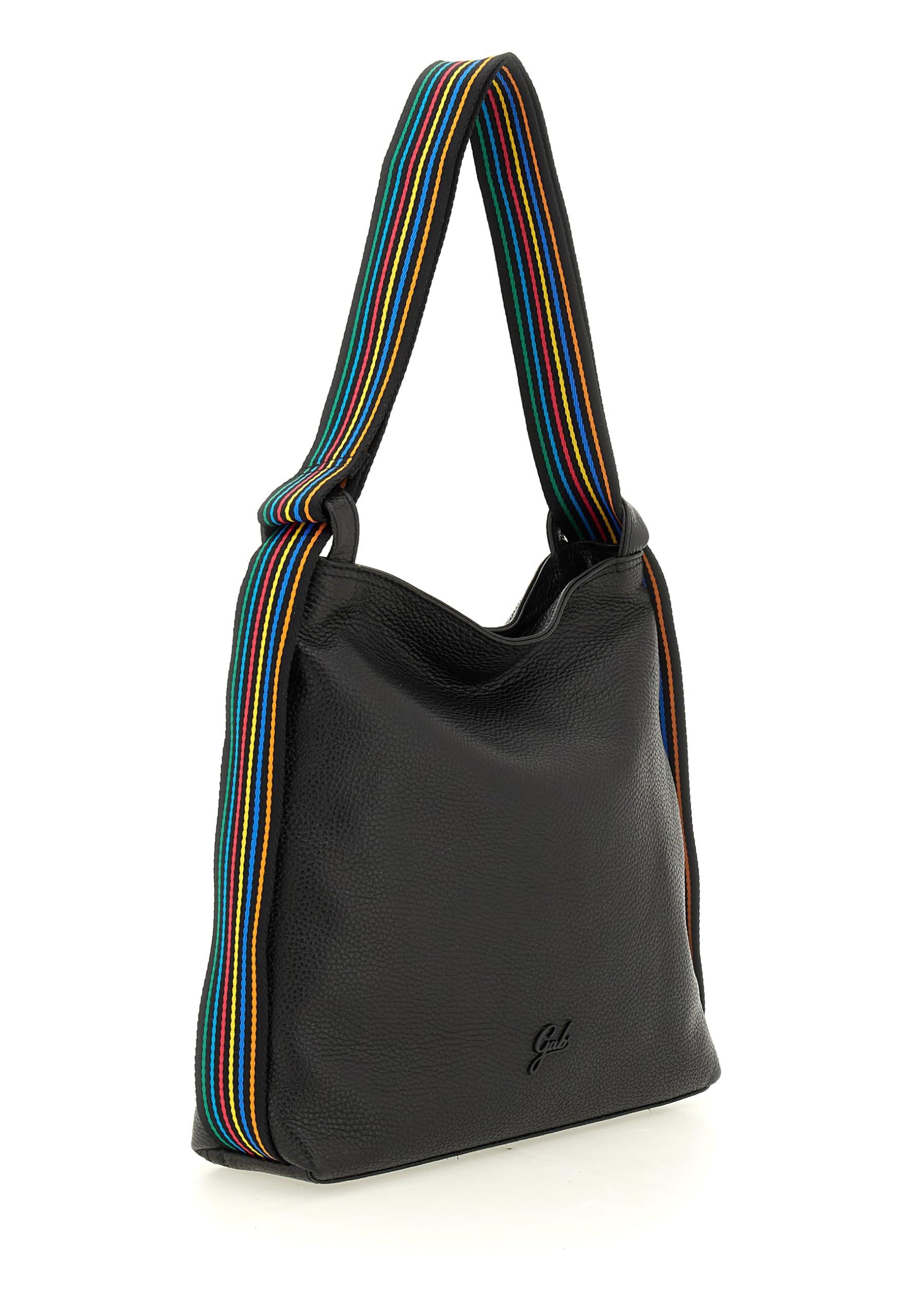 gabs-lolita-borsa-zaino-in-pelle-30x30x8-cm-con-shopper image 2