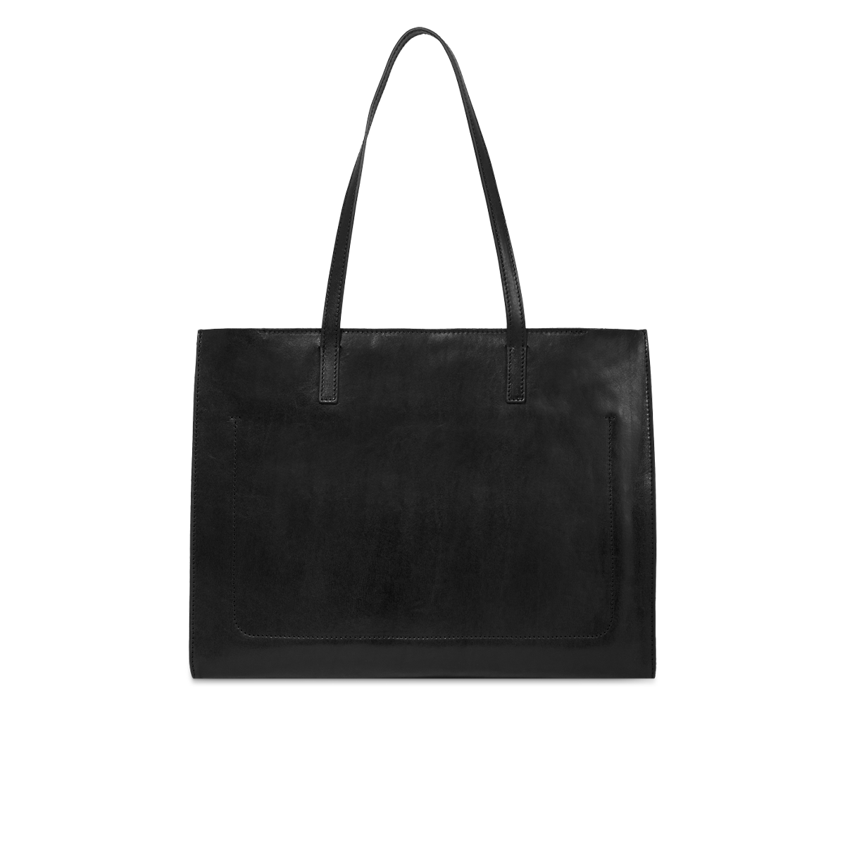 the-bridge-mirra-borsa-shopper-in-pelle-donna-nero-oro image 3