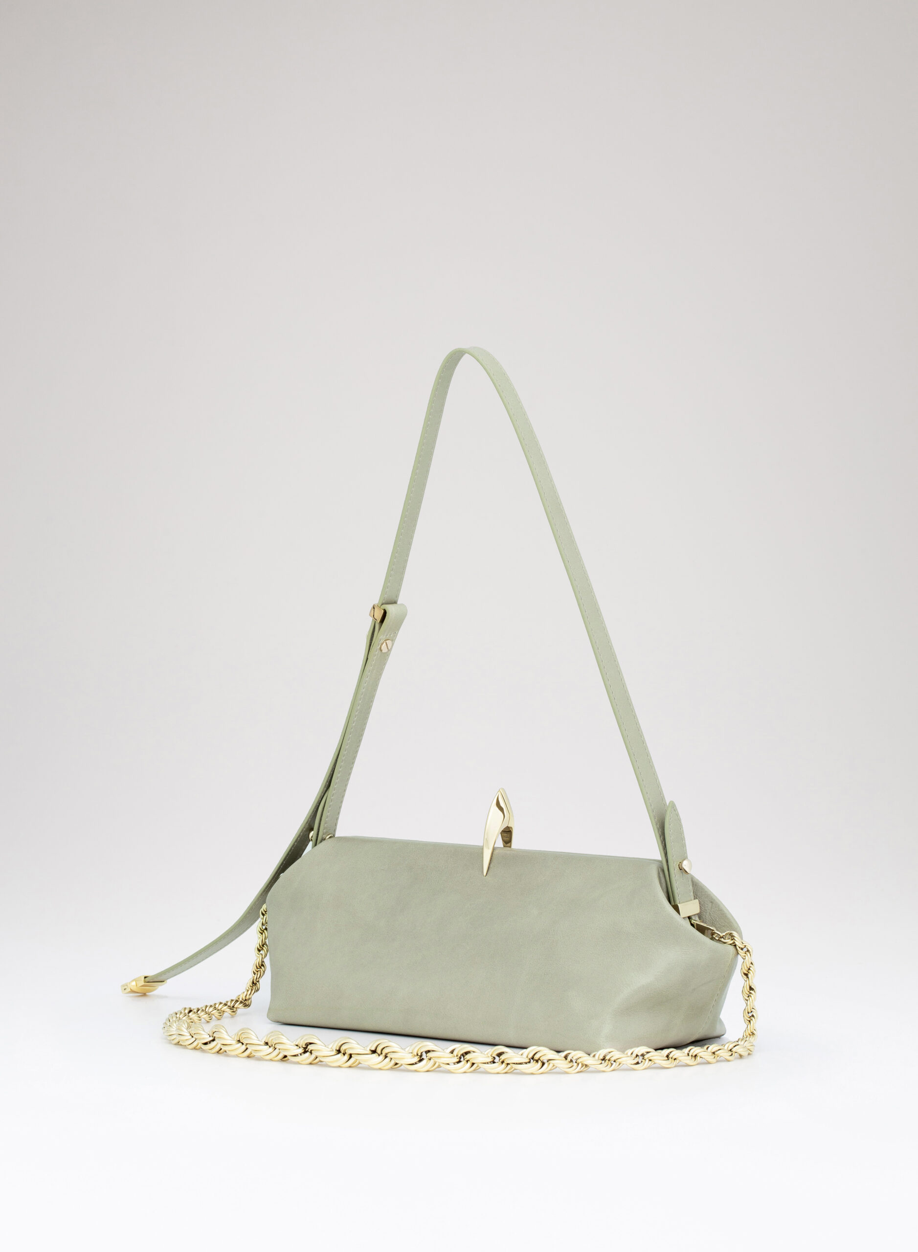 benedetta-bruzziches-sophia-la-petite-mini-borsa-mineral-grey image 1