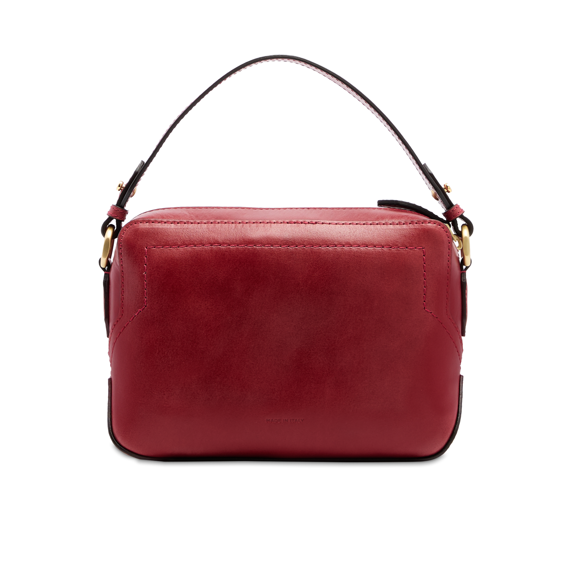 the-bridge-larissa-camera-case-borsa-tracolla-pelle-mattone-con-zip image 3