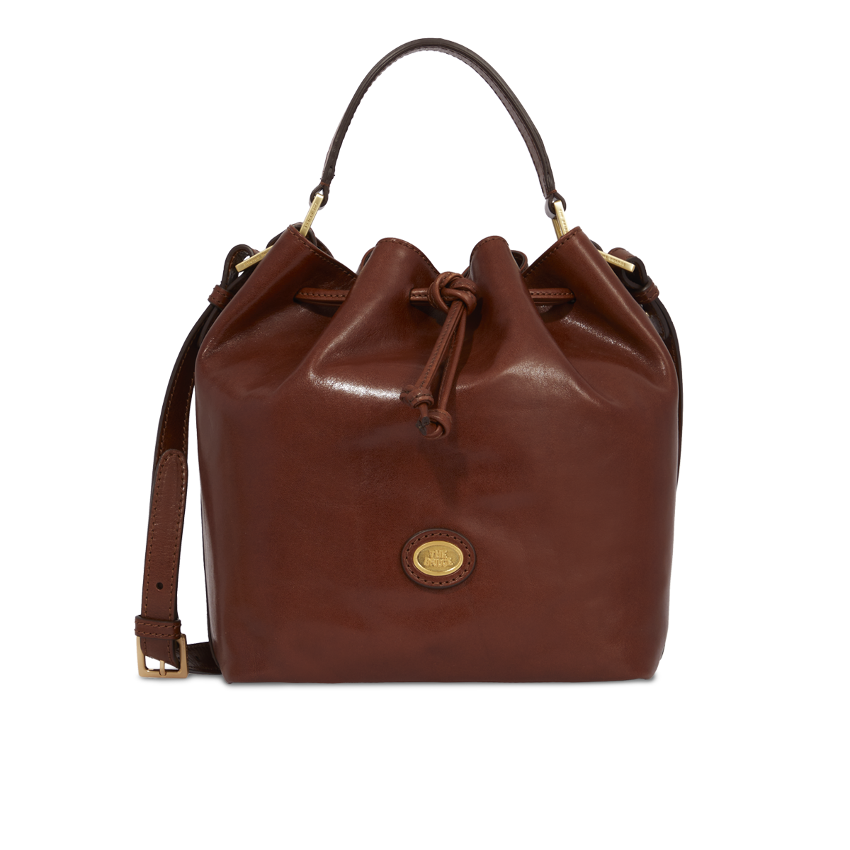 the-bridge-borsa-secchiello-in-pelle-con-tracolla-donna image 1