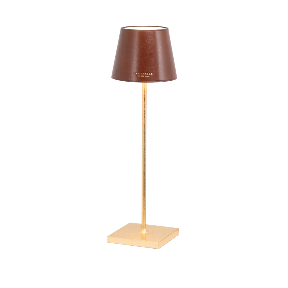 the-bridge-lampada-cordless-poldina-ricaricabile-oro image 1