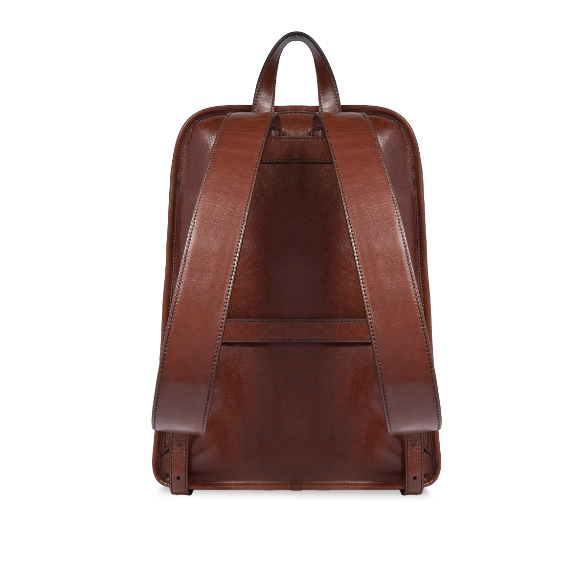 the-bridge-isaia-zaino-in-pelle-uomo-con-zip-e-tasche-frontali-marrone image 3