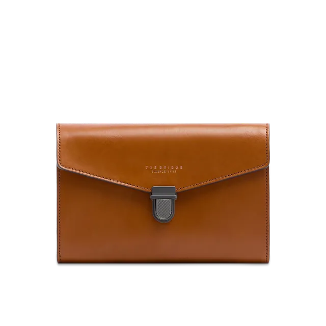 the-bridge-1980-pochette-uomo-in-pelle-cognac-da-polso image 1