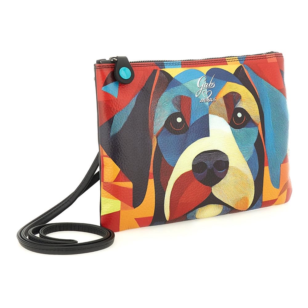 gabs-beyonce-m-pochette-tracolla-in-pelle-bracco-rosso image 2