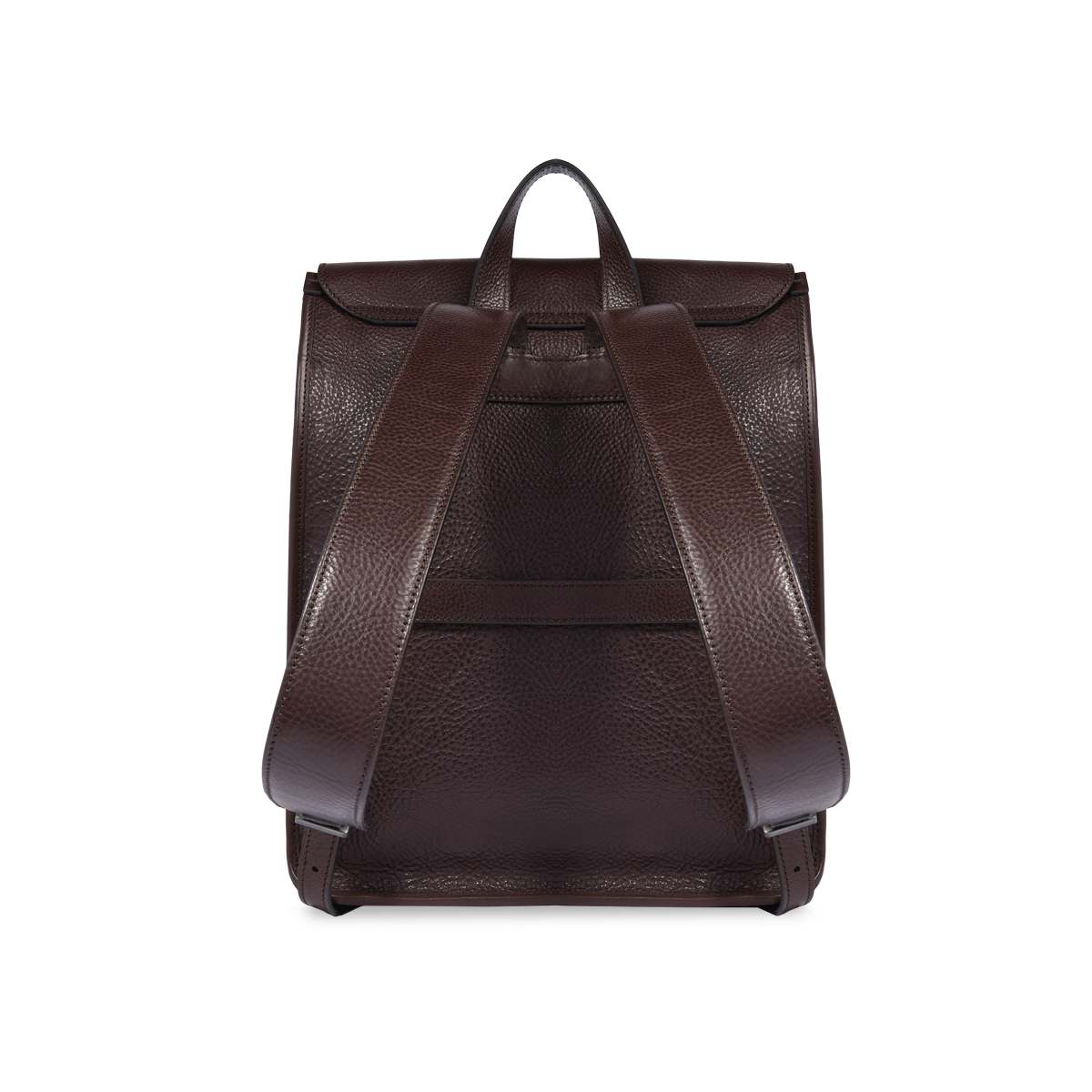 the-bridge-isaia-zaino-in-pelle-uomo-con-patta-e-doppie-tasche-frontali image 3