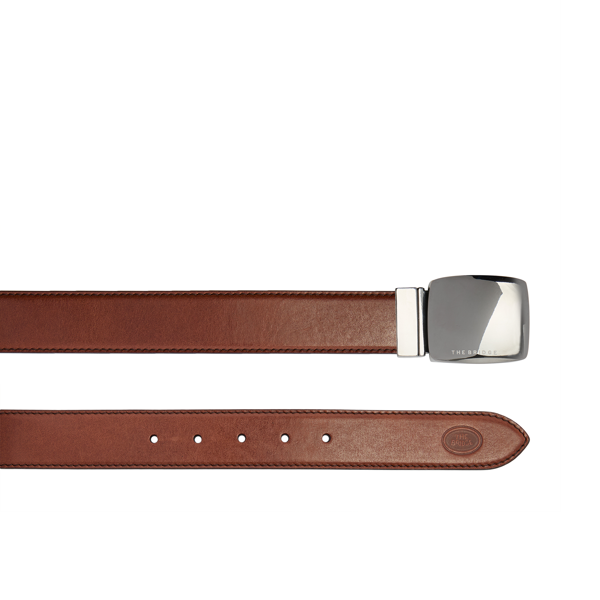 the-bridge-brunelleschi-cintura-uomo-in-pelle-reversibile-marrone-nero image 3