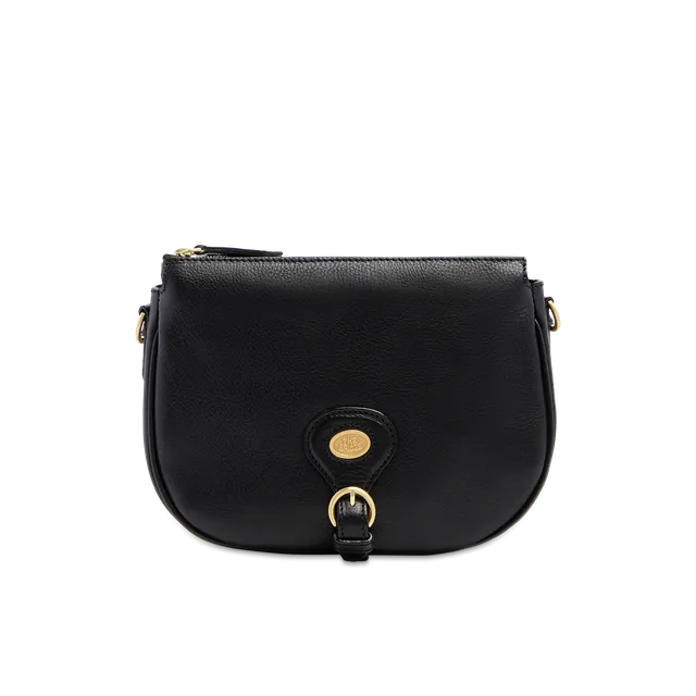 the-bridge-isadora-borsa-tracolla-donna-in-pelle-nera-con-zip image 1