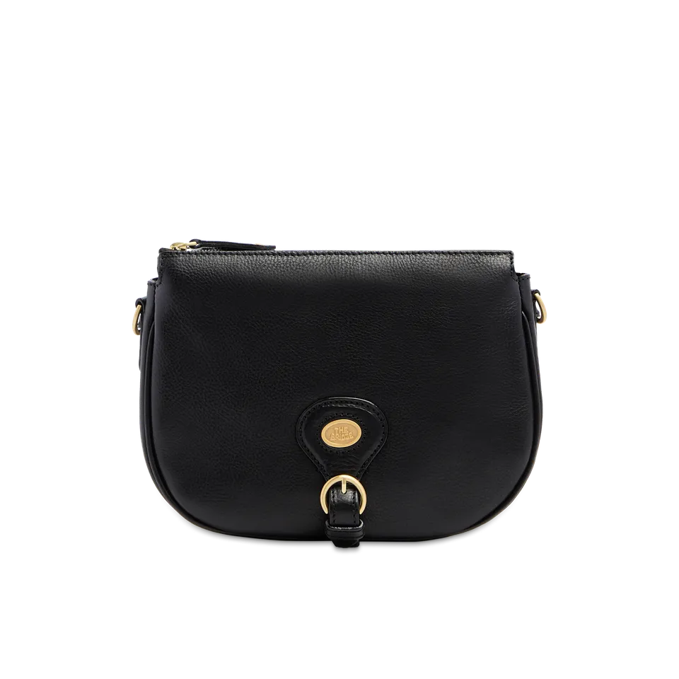 the-bridge-isadora-borsa-tracolla-donna-in-pelle-nera-con-zip image 1