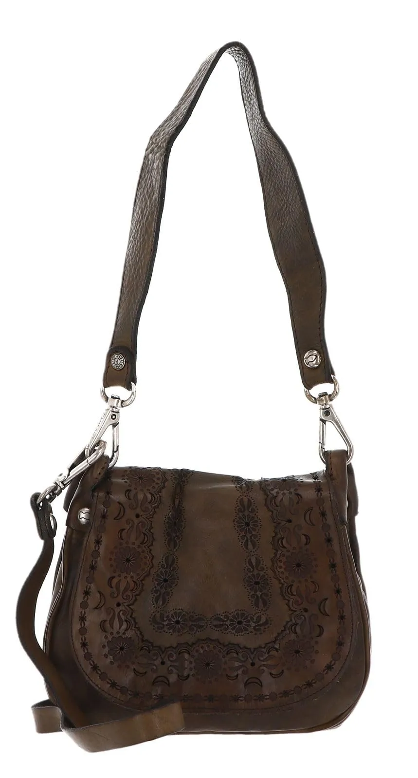 campomaggi-agnese-borsa-a-tracolla-crossbody-small-in-pelle-verde-militare-oliva image 1