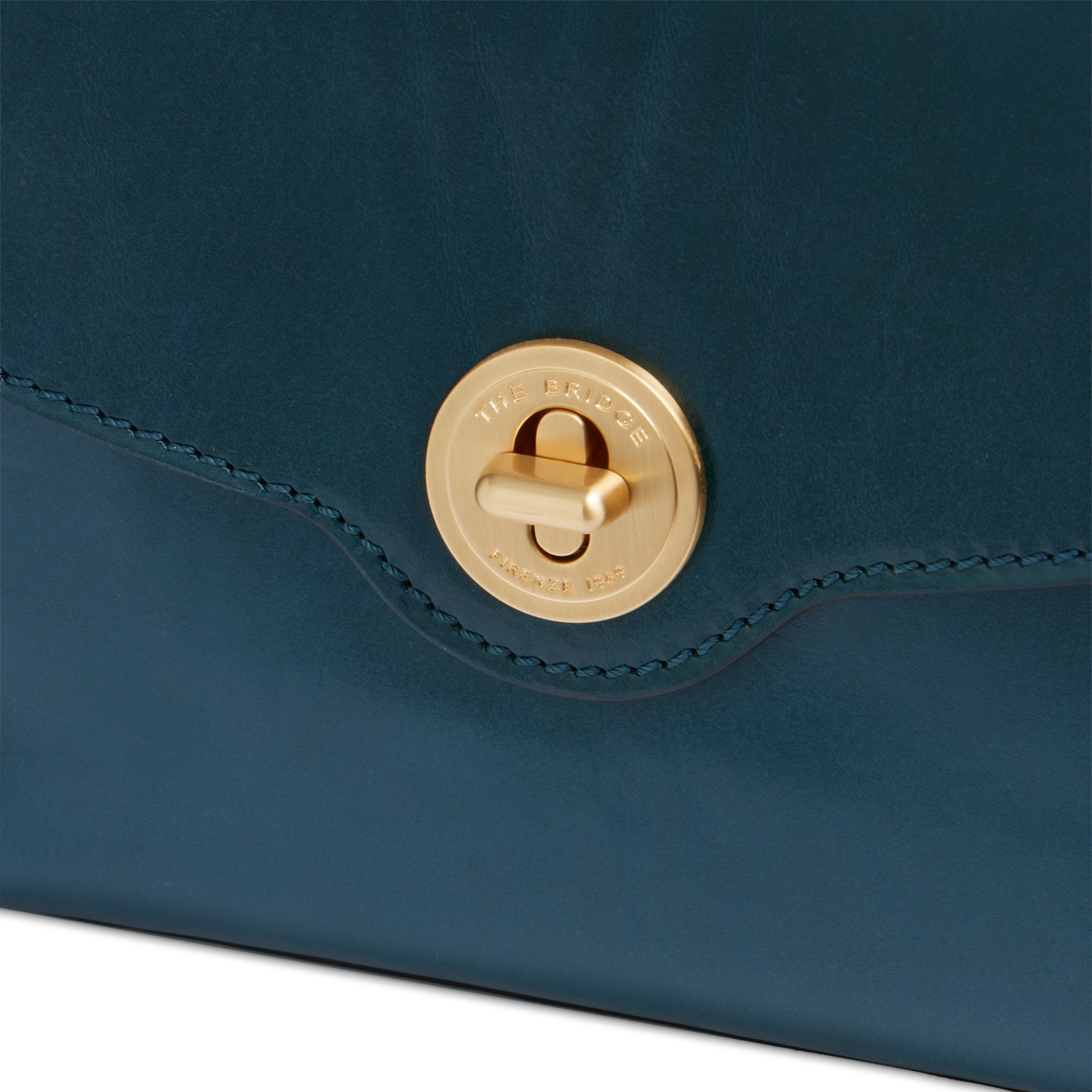 the-bridge-irene-borsa-in-pelle-donna-con-tracolla-removibile-pavone-oro image 5