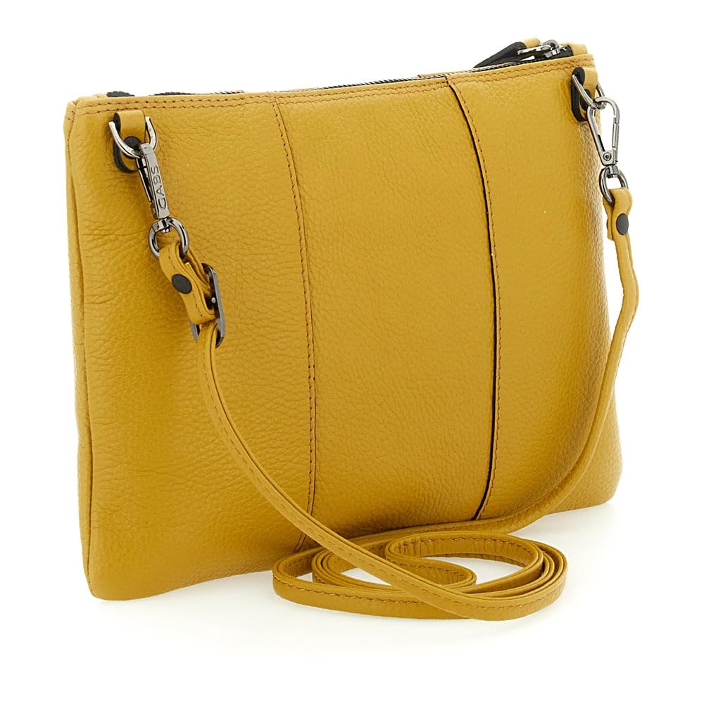 gabs-beyonce-s-pochette-tracolla-in-pelle-bull-black-miele image 2