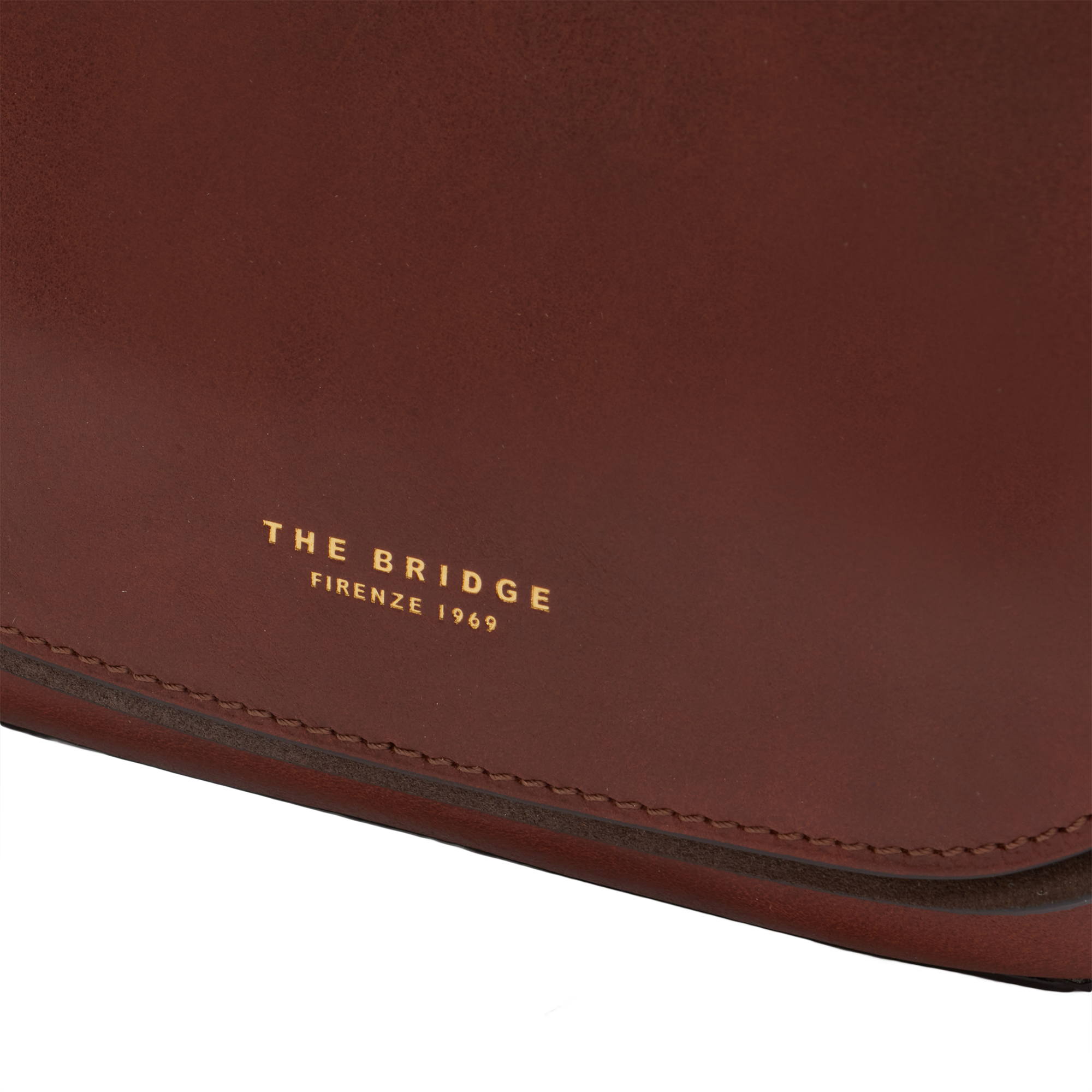 the-bridge-luce-borsa-hobo-mini-in-pelle-bovina-marrone-oro-con-manico-gioiello image 5