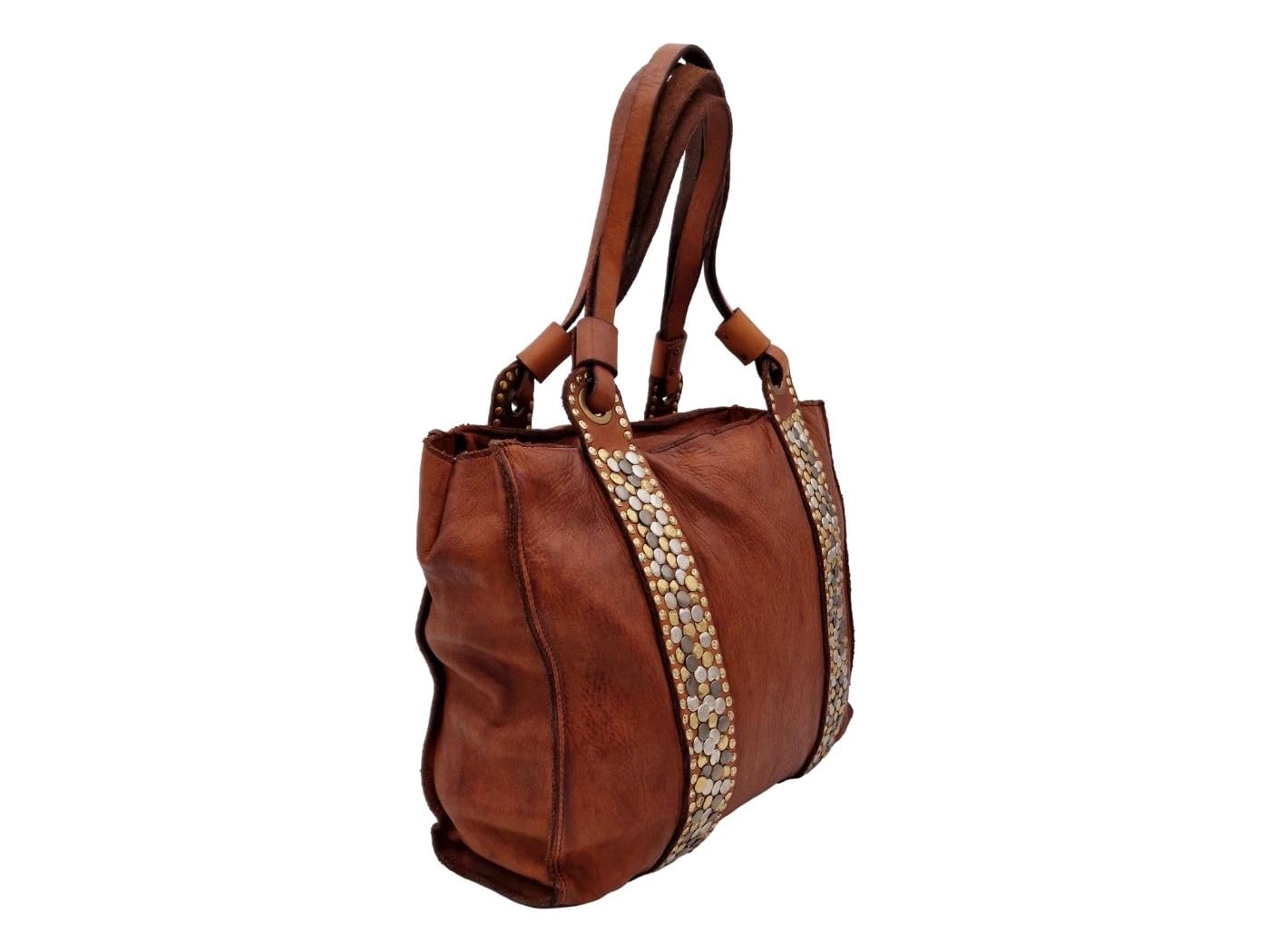 campomaggi-edera-shopping-grande-liri-con-rivetti-multicolor-cognac-c1502-t-u image 3