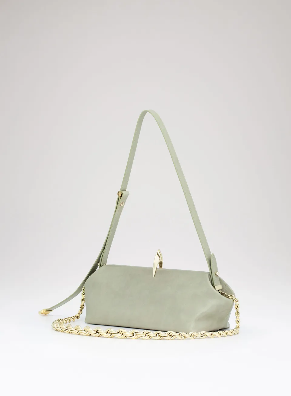 benedetta-bruzziches-sophia-la-petite-mini-borsa-mineral-grey image 1
