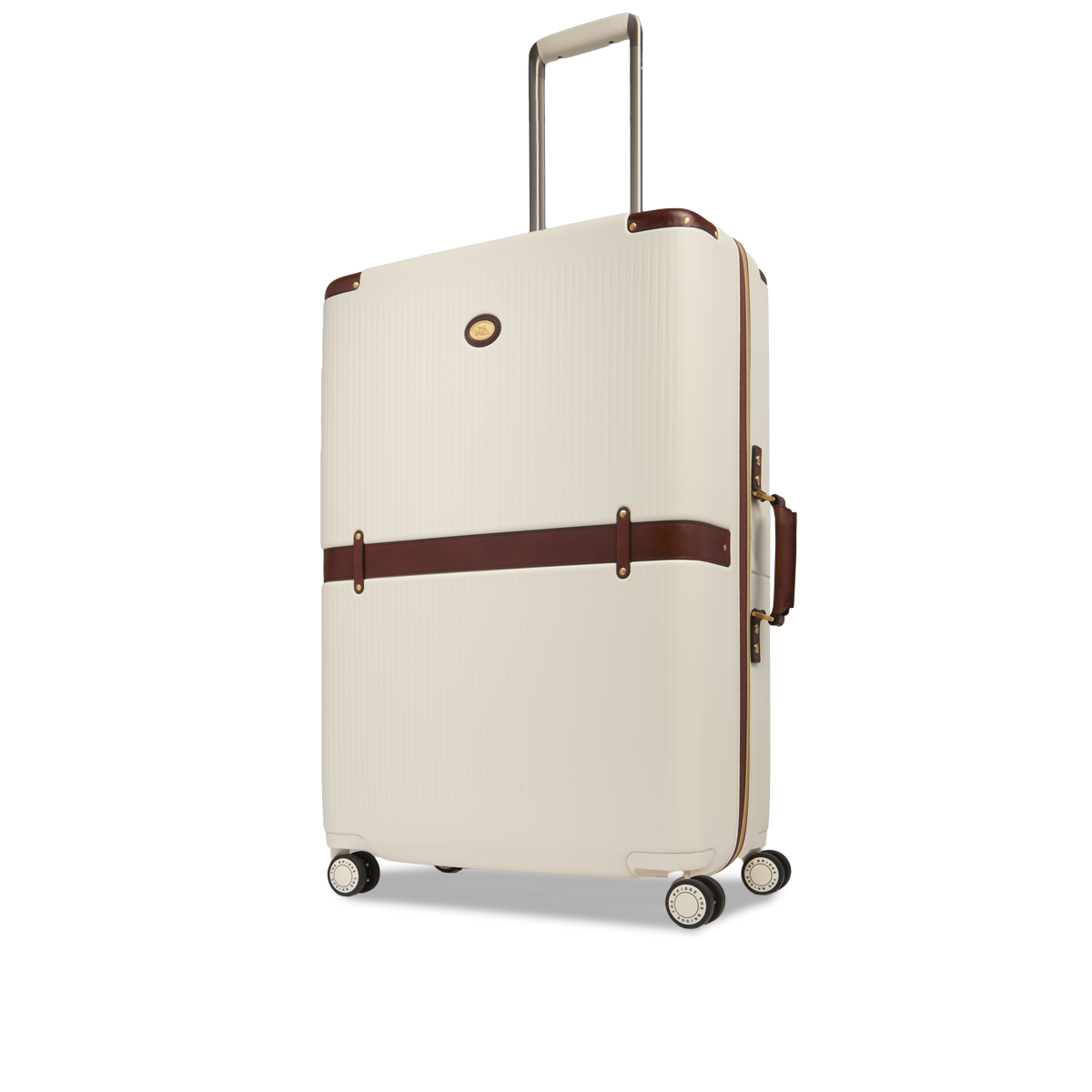 the-bridge-trolley-large-in-pelle-bovina-e-policarbonato-naturale-marrone-oro image 2