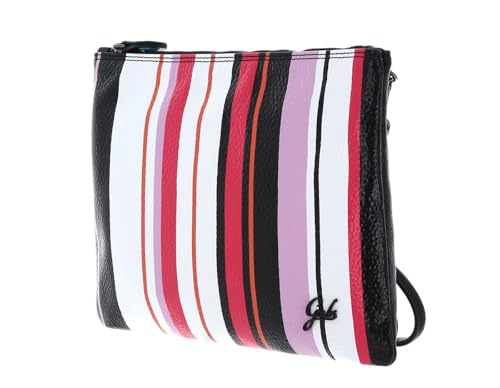gabs-beyonce-pochette-m-multirighe-ruga-bicolor-black-toni-caldi-nero-fresia image 6