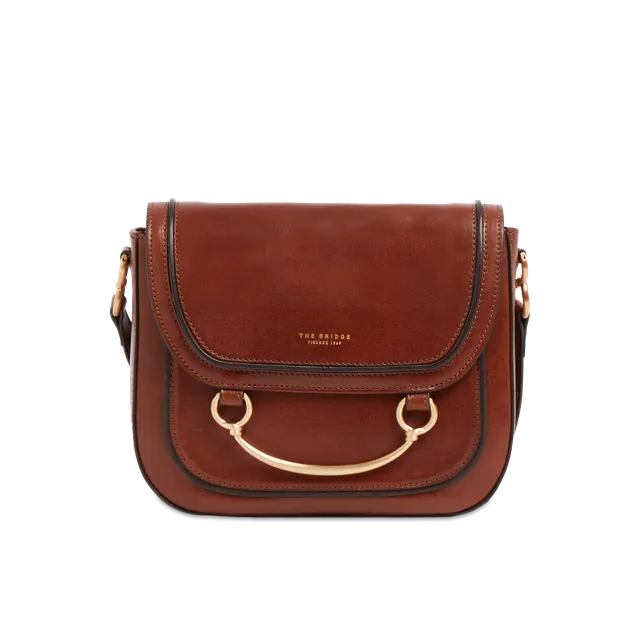 the-bridge-borsa-in-pelle-da-donna-con-tracolla-patta-e-manico-gioiello-luce-mar image 1