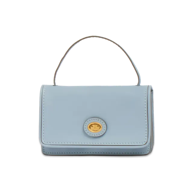 the-bridge-borsa-tracolla-mini-in-pelle-acqua-oro image 1