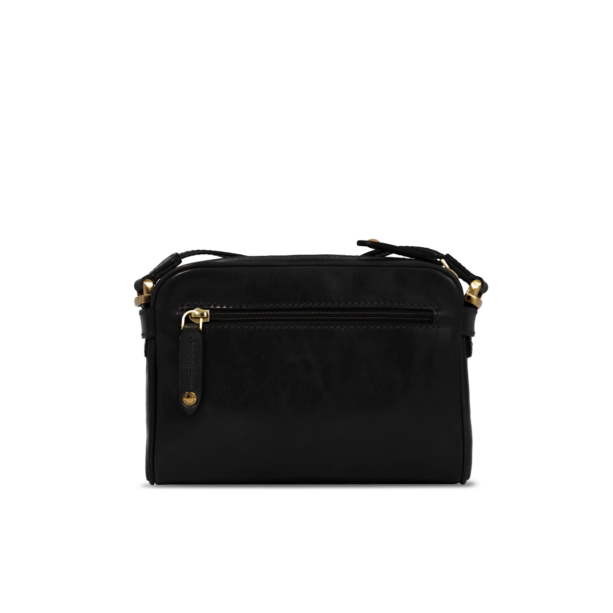 the-bridge-mini-borsa-tracolla-in-pelle-nero-oro image 3