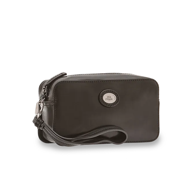 the-bridge-pochette-uomo-da-polso-in-pelle-nero-palladio image 1