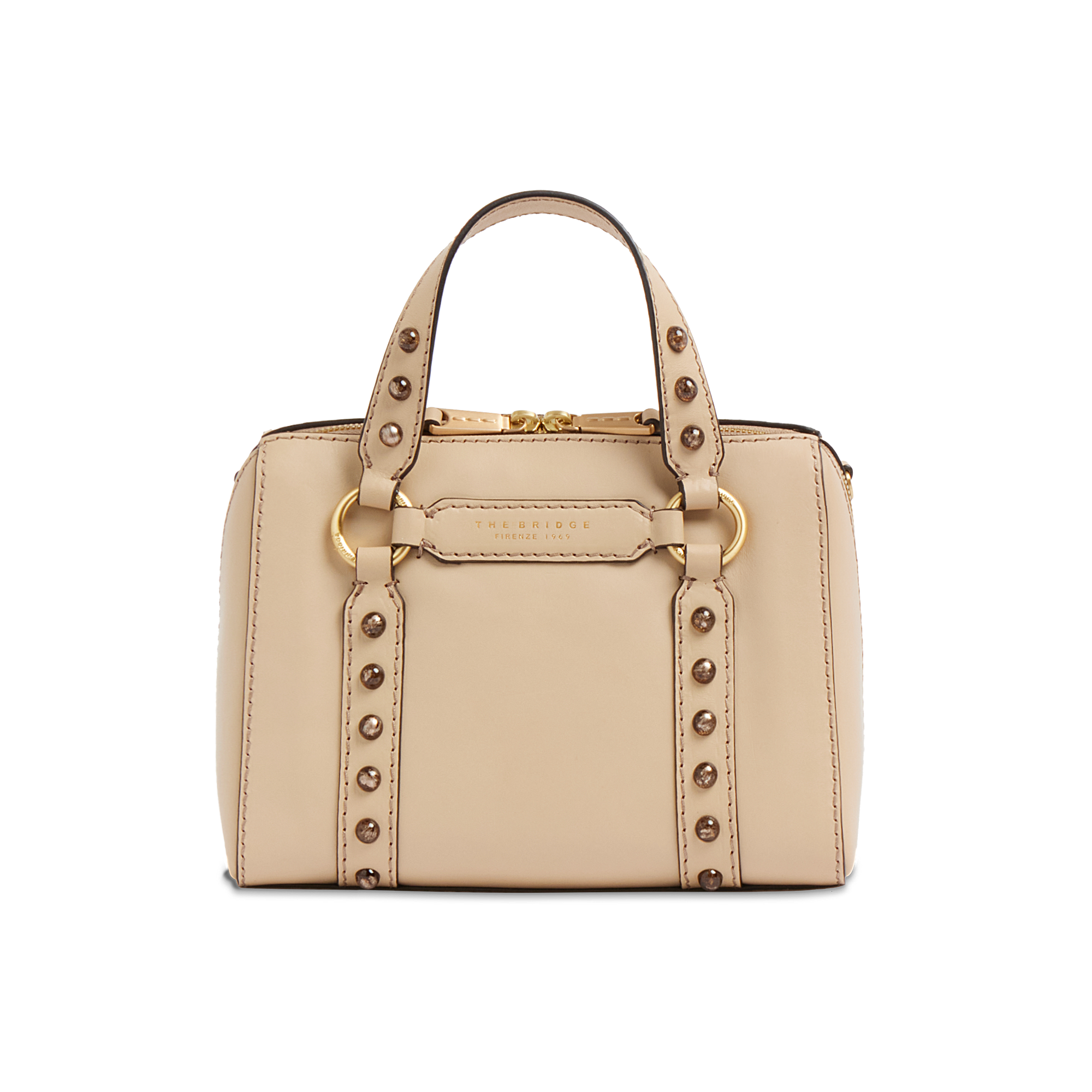 the-bridge-laura-wow-borsa-a-mano-in-pelle-donna-butter-con-tracolla image 1