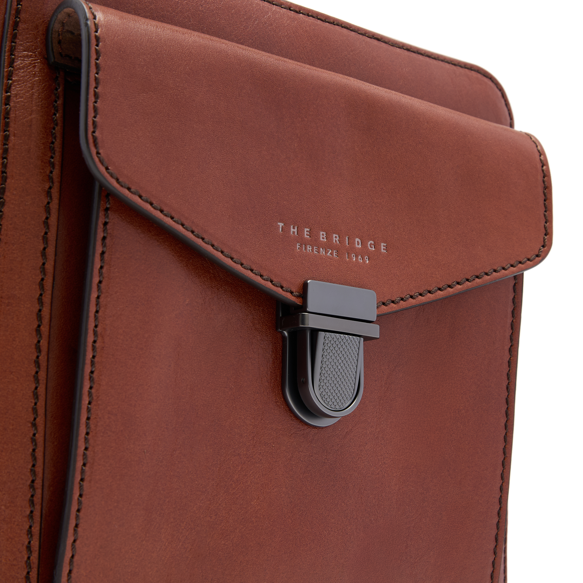 the-bridge-1980-borsa-tracolla-in-pelle-uomo-marrone image 5