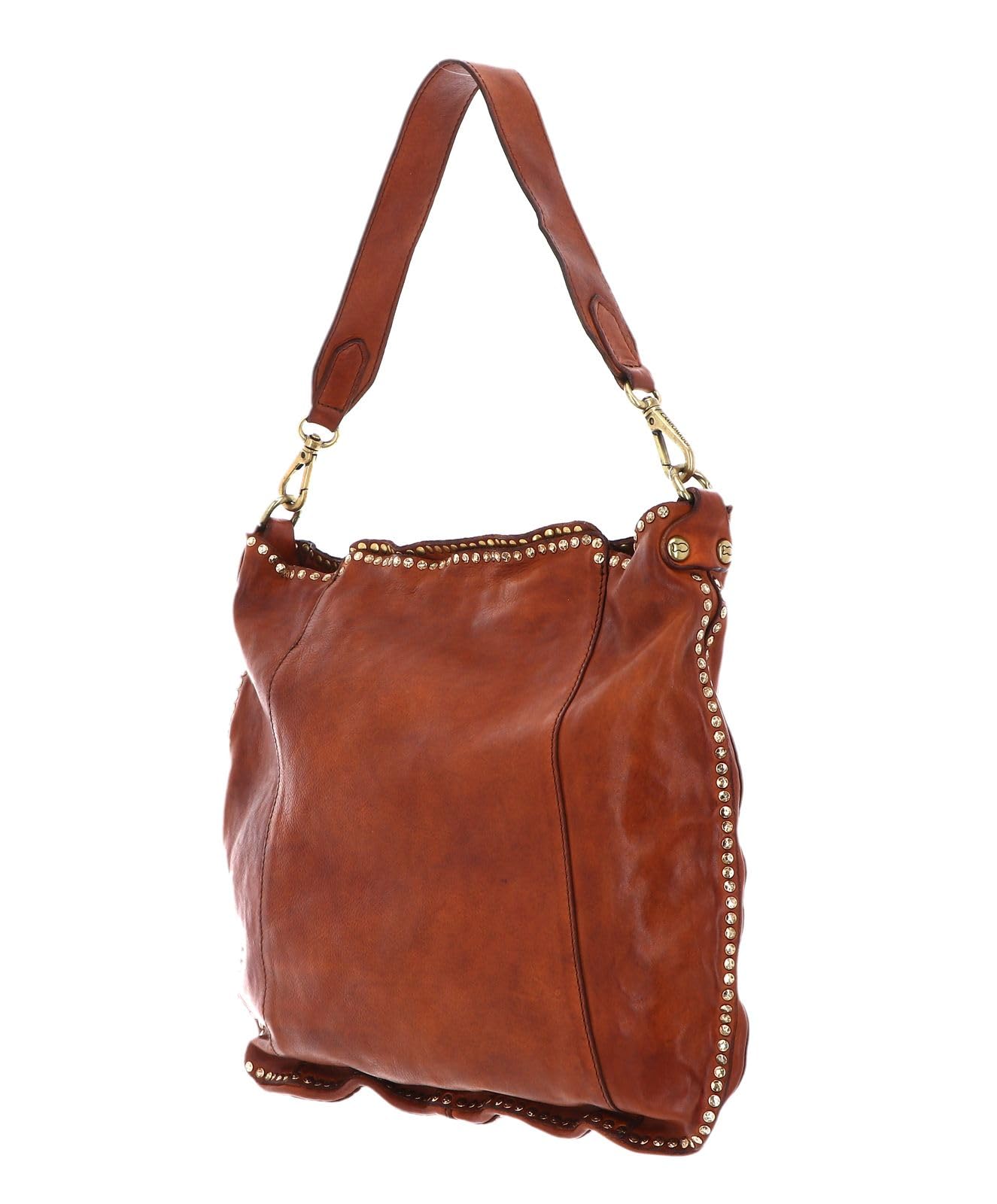 campomaggi-agnese-borsa-a-tracolla-in-pelle-di-vitello-cognac-40-x-33-cm image 3