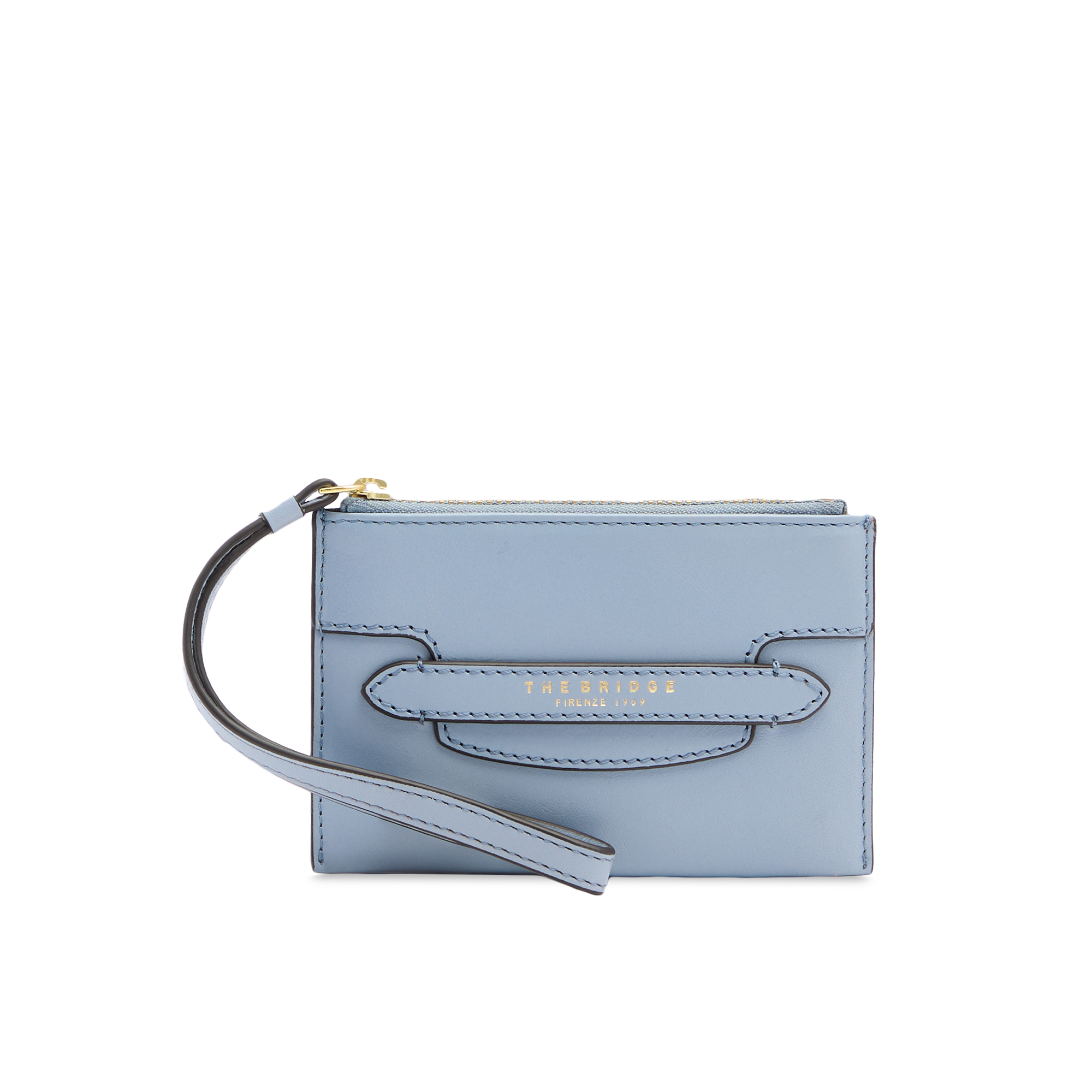the-bridge-pochette-pelle-donna-lucrezia-acqua-con-oro image 1