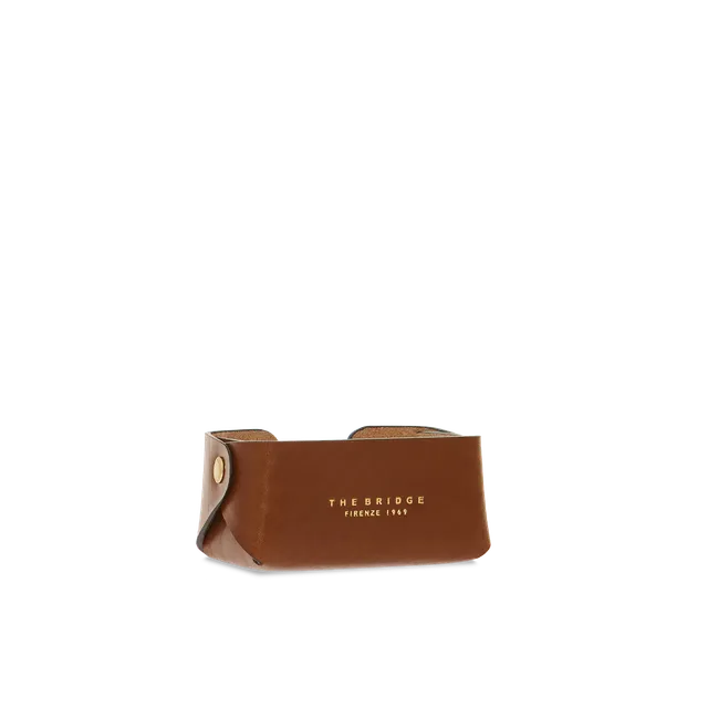 the-bridge-porta-biglietti-pelle-marrone-oro image 1