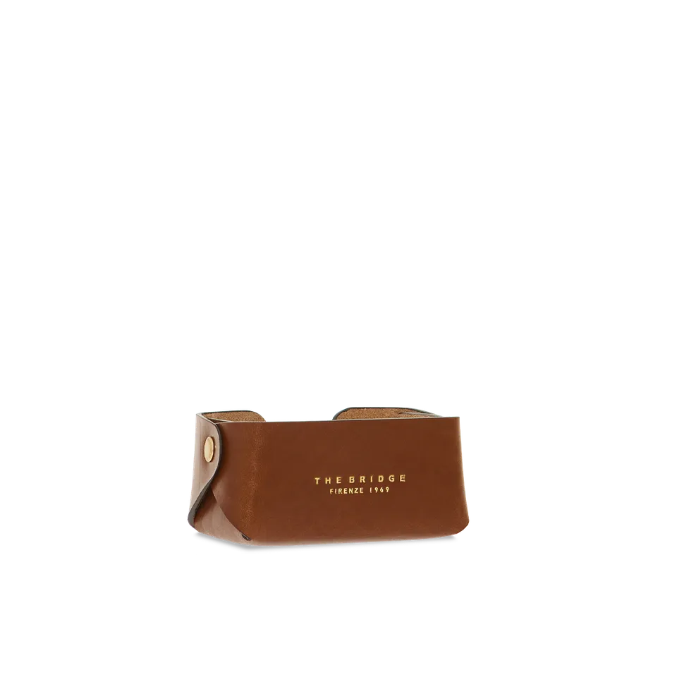 the-bridge-porta-biglietti-pelle-marrone-oro image 1