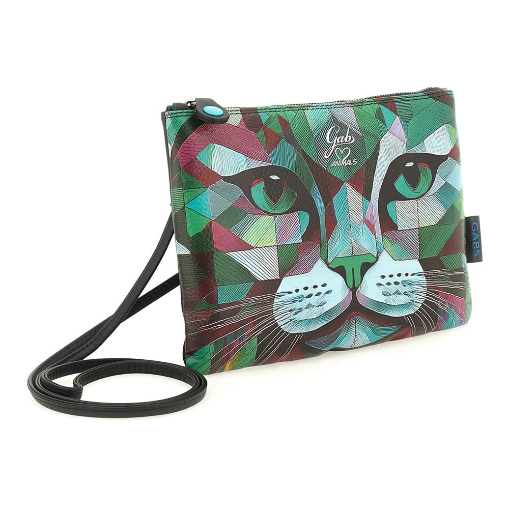 gabs-beyonce-m-pochette-tracolla-in-pelle-gatto-verde image 3
