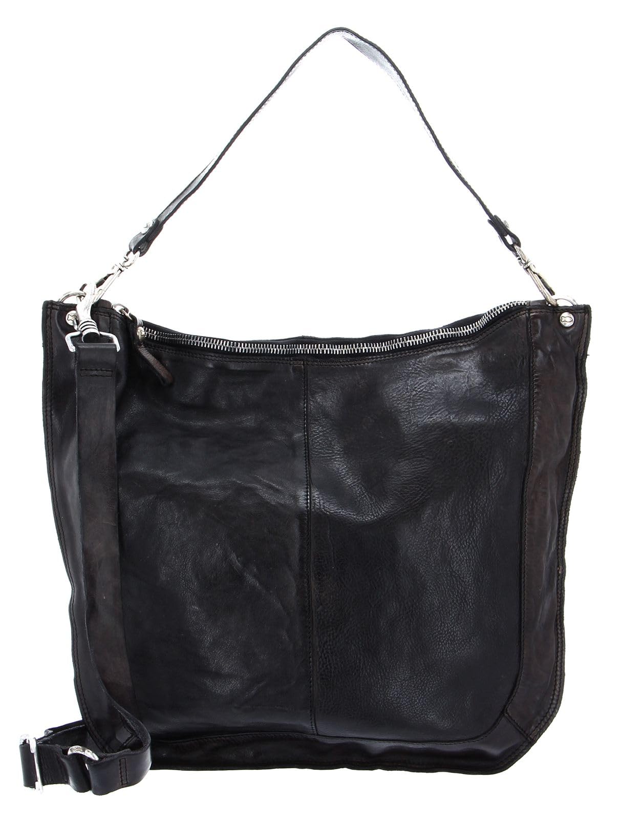 campomaggi-agnese-borsa-a-tracolla-in-pelle-grigio-antracite-2 image 1