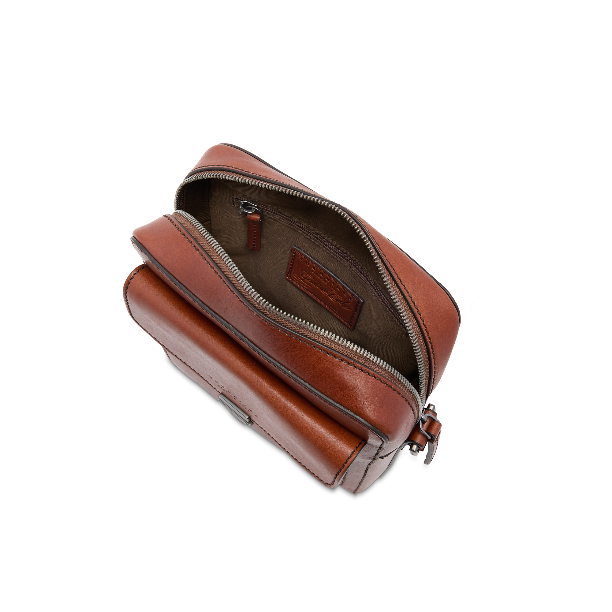 the-bridge-1980-borsa-tracolla-in-pelle-uomo-marrone image 4