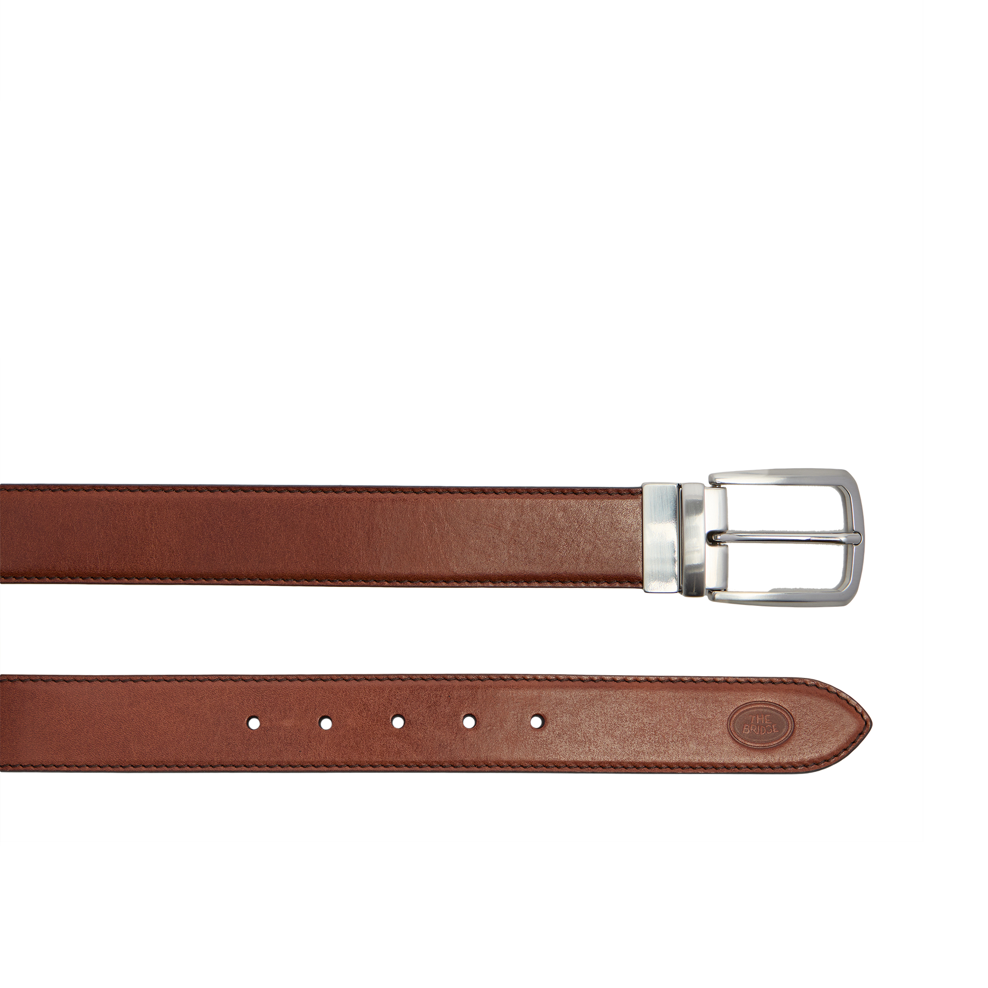 the-bridge-brunelleschi-cintura-uomo-in-pelle-reversibile-marrone-nero image 2