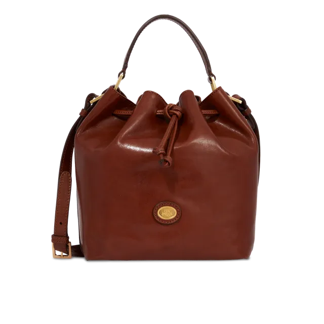 the-bridge-borsa-secchiello-in-pelle-con-tracolla-donna image 1