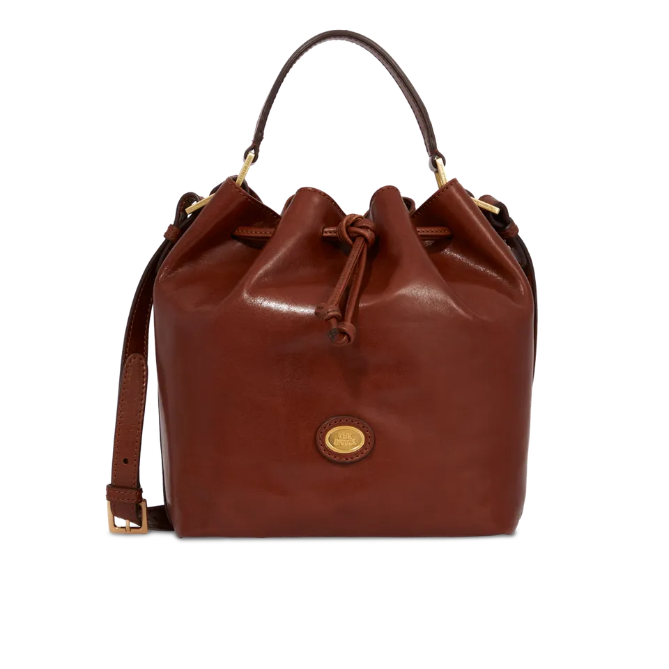 the-bridge-borsa-secchiello-in-pelle-con-tracolla-donna image 1