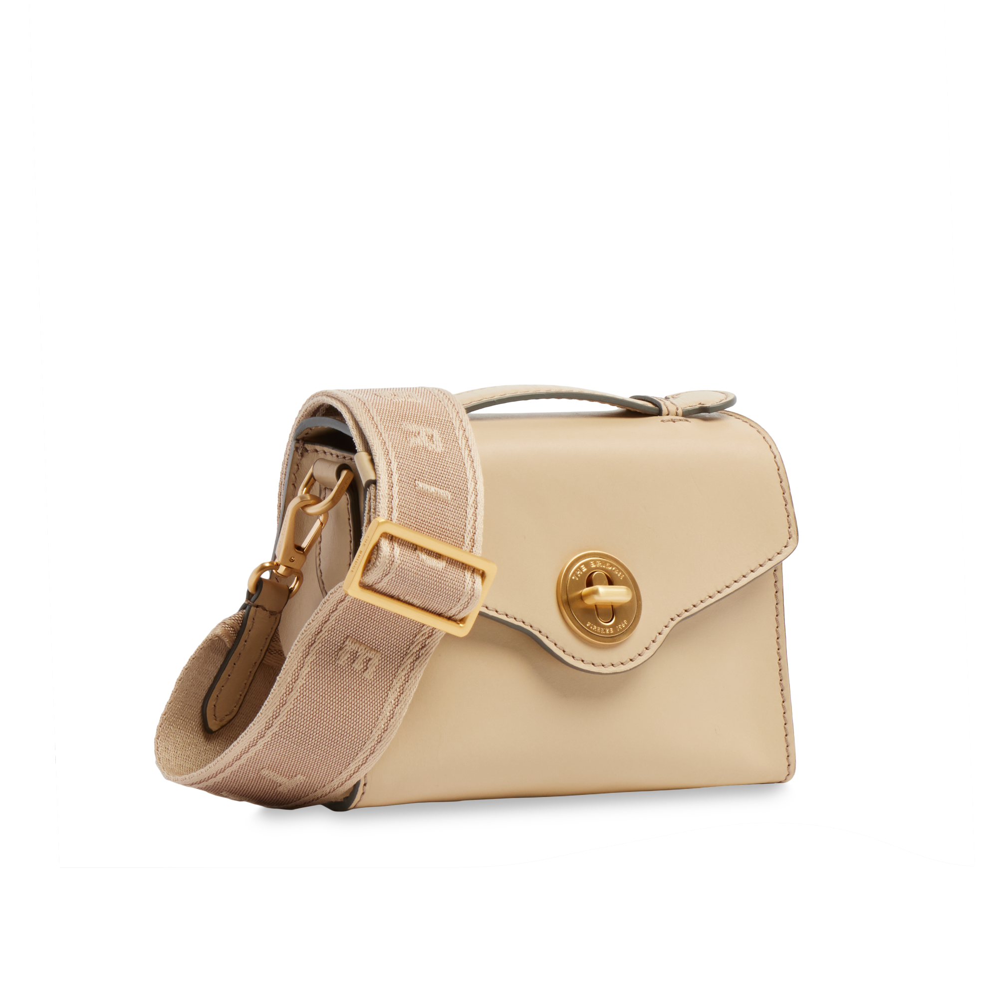 the-bridge-irene-borsa-in-pelle-donna-compatta-butter-oro-con-tracolla-removibil image 3
