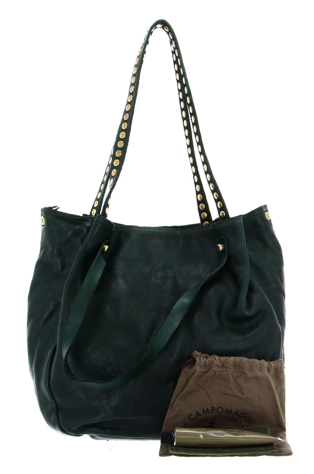 campomaggi-agnese-borsa-a-tracolla-in-pelle-verde-bottiglia-scuro image 2