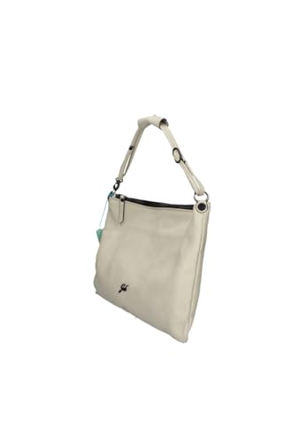 gabs-beyonce-est-west-tg-l-borsa-tracolla-in-pelle-panna-43x28-cm image 5