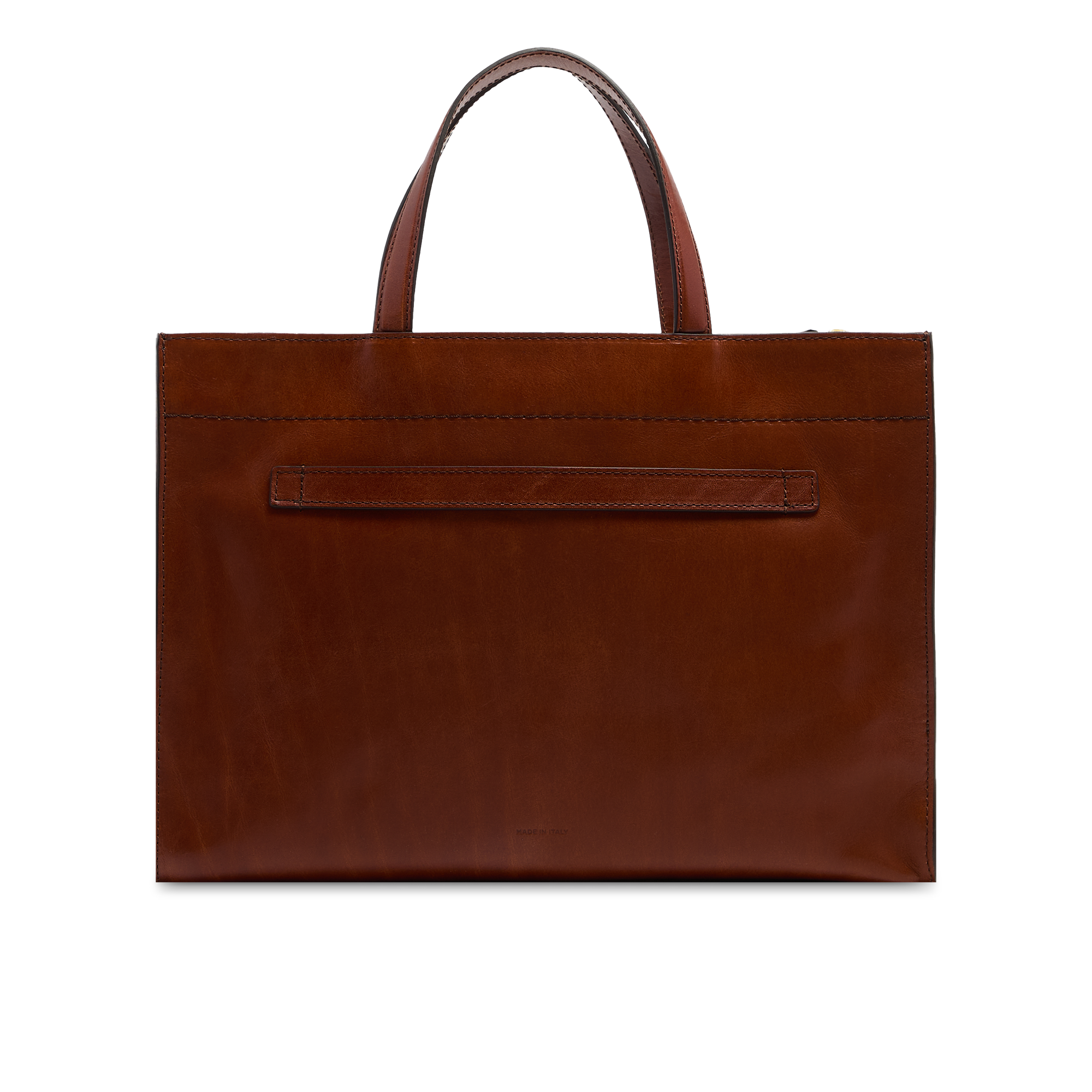 the-bridge-leila-borsa-a-mano-in-pelle-con-tracolla-removibile-marrone-oro image 3