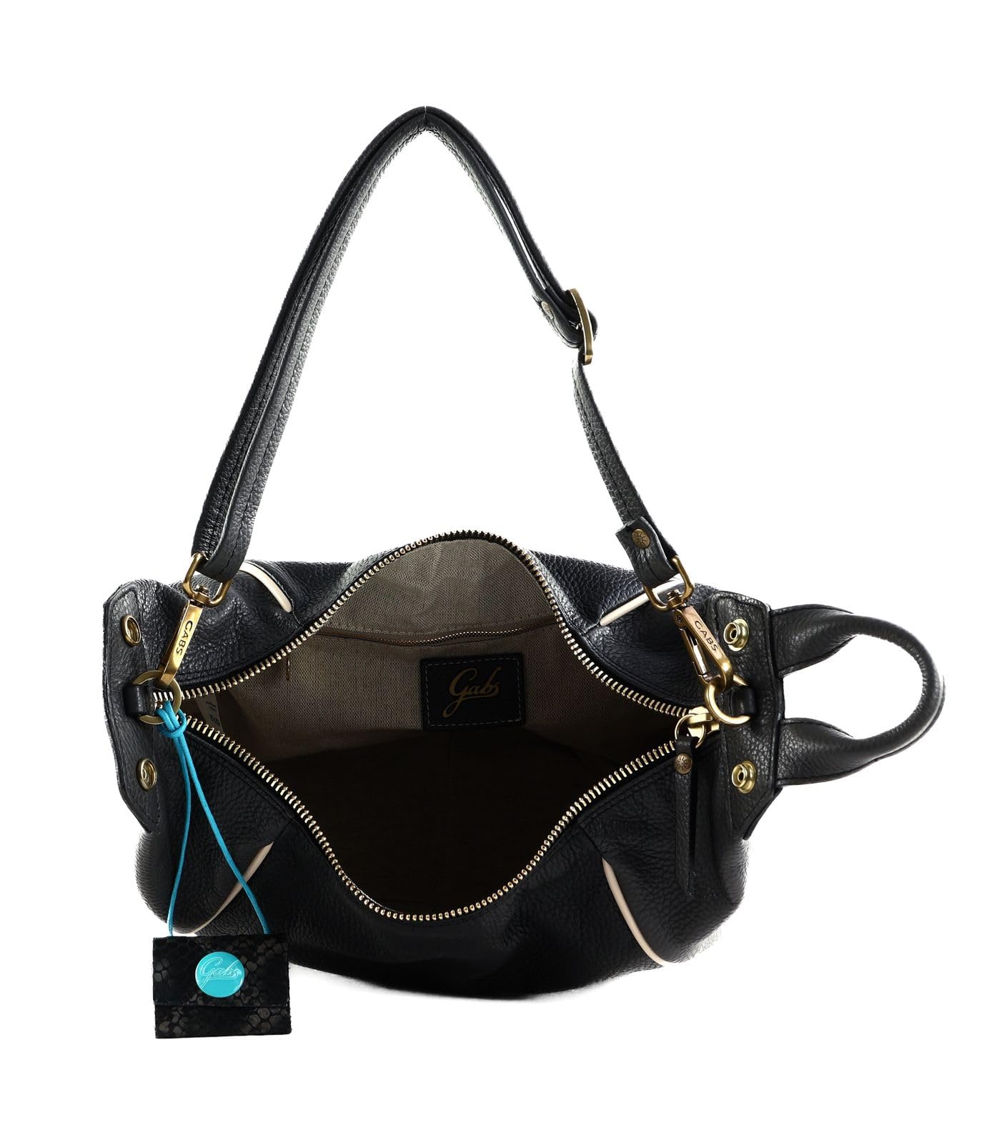 gabs-narcisa-shoulder-bag-zaino-tracolla-nero-smog-ecru image 7