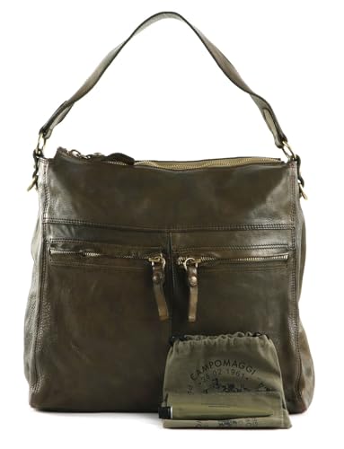 campomaggi-agnese-borsa-a-tracolla-in-pelle-verde-militare-oliva-2 image 8
