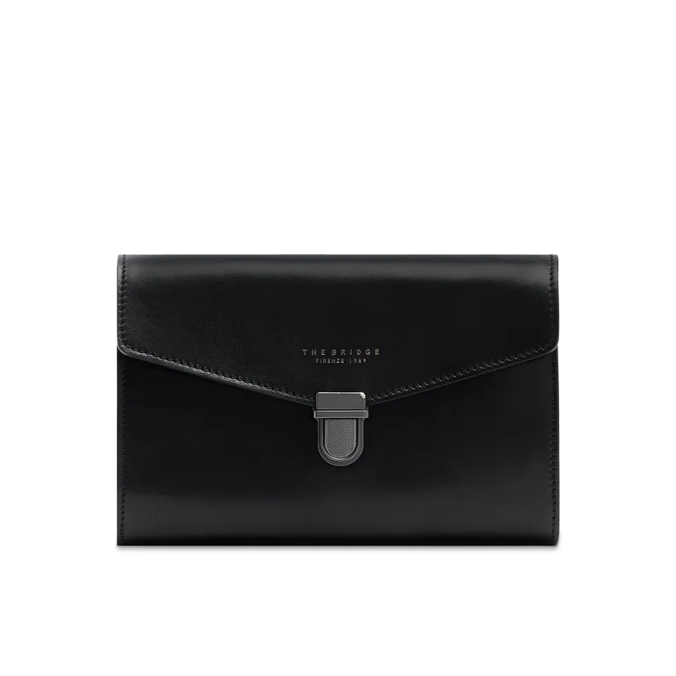 the-bridge-1980-pochette-uomo-in-pelle-bovina-da-polso-nero-rutenio image 1
