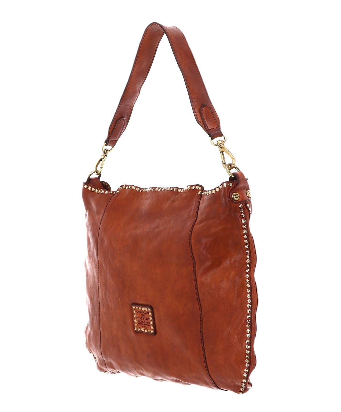 campomaggi-agnese-borsa-a-tracolla-in-pelle-di-vitello-cognac-40-x-33-cm image 5